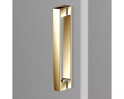 Душевая дверь Vincea Alpha VDS-3AL110CLG 110 см, профиль золотой матовый, стекло прозрачное