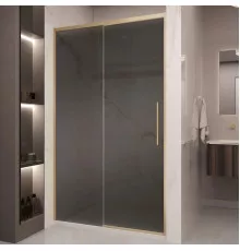 Душевая дверь Vincea Stella VDS-1ST120CGG 120 см, профиль золотой матовый, стекло тонированное