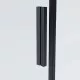 Душевая дверь Vincea Soft 2 VDS-3SO2120CLB 120 см, профиль черный матовый, стекло прозрачное