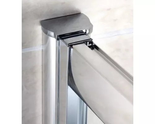 Купить Душевая дверь раздвижная Cezares Pratico 145 см текстурное стекло PRATICO-BF-1-145-P-Cr в магазине сантехники Santeh-Crystal.ru