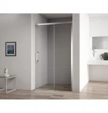 Душевая дверь 140 см Cezares DUET SOFT-BF-1-140-C-Cr прозрачное