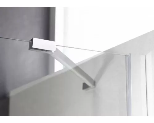 Приобрести Душевая дверь 120 см Cezares CRYSTAL-S-B-12-120-C-Cr-R прозрачное в магазине сантехники Santeh-Crystal.ru