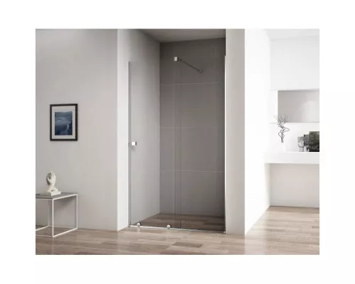 Заказать Душевая дверь 130 см Cezares STREAM-BF-1-130-C-Cr прозрачное в магазине сантехники Santeh-Crystal.ru