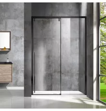 Душевая дверь 120 см Vincea Lugano VDS-1L120CLB-1 прозрачное