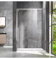 Душевая дверь 140 см Vincea Lugano VDS-1L140CL-1 прозрачное