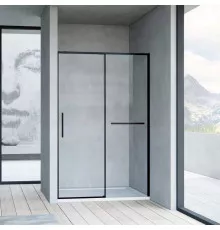 Душевая дверь 110 см Vincea Slim Soft VDS-1SS110CLB прозрачное