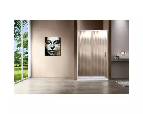 Душевая дверь 110 см Vincea Garda VDS-1G110CH шиншилла