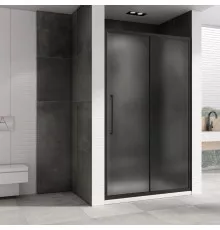 Душевая дверь 150 см Abber Schwarzer Diamant AG30150BMH матовое