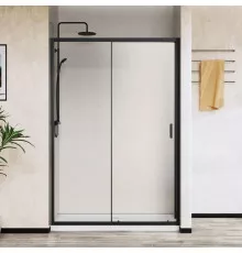 Душевая дверь 110 см Vincea City VDS-5CT110CLB прозрачное