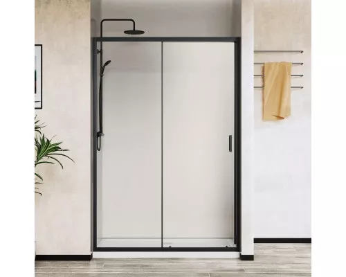 Приобрести Душевая дверь 110 см Vincea City VDS-5CT110CLB прозрачное в магазине сантехники Santeh-Crystal.ru