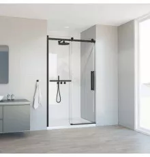 Душевая дверь 130 см Vincea Como Soft VDS-1CS130CLB прозрачное