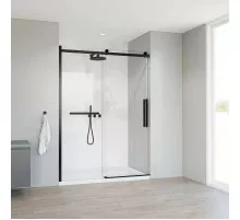 Душевая дверь 140 см Vincea Como Soft VDS-1CS140CLB прозрачное