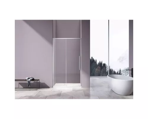 Купить Душевая дверь 120 см Vincea Slim-N VDS-4SN120CL прозрачное в магазине сантехники Santeh-Crystal.ru