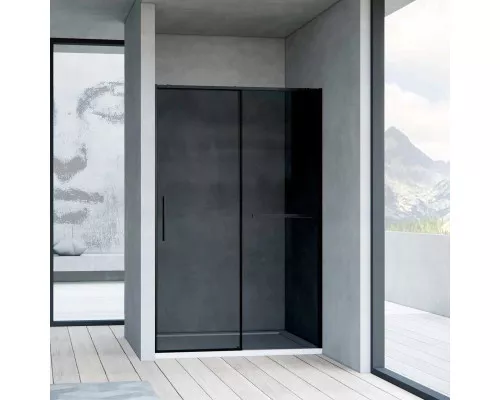 Приобрести Душевая дверь 120 см Vincea Slim Soft VDS-1SS120CGB тонированное в магазине сантехники Santeh-Crystal.ru