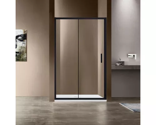 Заказать Душевая дверь 150 см Vincea Garda VDS-1G150CLB прозрачное в магазине сантехники Santeh-Crystal.ru