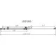 Душевой уголок Vincea Como-N VSR-4CN1013CLB 130x100 см, профиль черный матовый, стекло прозрачное
