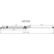 Душевой уголок Vincea Como-N VSR-4CN8014CLB 140x80 см, профиль черный матовый, стекло прозрачное