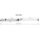 Душевой уголок Vincea Como-N VSR-4CN9013CLB 130x90 см, профиль черный матовый, стекло прозрачное