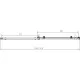 Душевой уголок Vincea Como-N VSR-4CN9015CLB 150x90 см, профиль черный матовый, стекло прозрачное