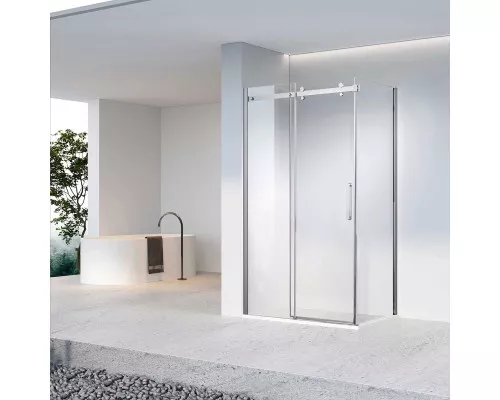 Душевой уголок Vincea Como-N VSR-4CN8015CL 150x80 см, профиль хром, стекло прозрачное