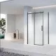Душевой уголок Vincea Como-N VSR-4CN9013CLB 130x90 см, профиль черный матовый, стекло прозрачное