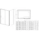 Душевой уголок Vincea Alpha VSR-3AL9011CLB 110x90 см, профиль черный матовый, стекло прозрачное