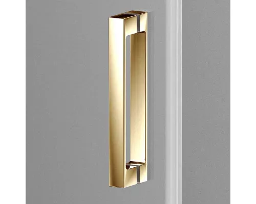 Душевой уголок Vincea Alpha VSR-3AL9014CLG 140x90 см, профиль золотой матовый, стекло прозрачное