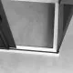 Душевой уголок Vincea Slim-N VSR-4SN8013CGB 130x79 см, профиль черный матовый, стекло тонированное