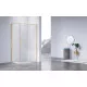 Душевой уголок Vincea Slim-N VSR-4SN9013CLG 130x89 см, профиль золотой матовый, стекло прозрачное