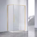 Душевой уголок Vincea Slim-N VSR-4SN8014CLG 140x79 см, профиль золотой матовый, стекло прозрачное Душевой уголок Vincea Slim-N VSR-4SN8014CLG 140x79 см, профиль золотой матовый, стекло прозрачное