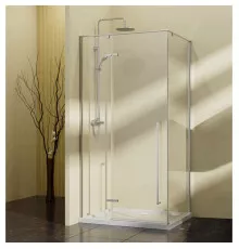 Душевой уголок Vincea Slim-N VSR-5SN1010CL 98,2x98,5 см, профиль хром, стекло прозрачное