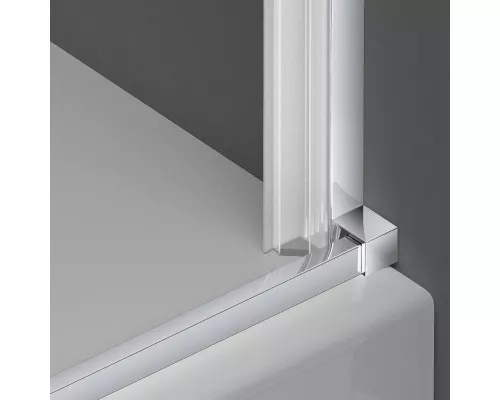 Душевой уголок Vincea Alpha VSR-3ALP9095MT 95x90 см, профиль хром, стекло текстурное