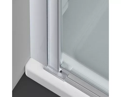 Душевой уголок Vincea Alpha VSR-3ALP9095MT 95x90 см, профиль хром, стекло текстурное