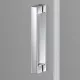 Душевой уголок Vincea Alpha VSR-3ALP9095MT 95x90 см, профиль хром, стекло текстурное