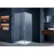 Душевой уголок Vincea Alpha VSR-3ALP9095MT 95x90 см, профиль хром, стекло текстурное