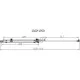 Душевой уголок Vincea Como-N VSR-4CN8013CGB 130x80 см, профиль черный матовый, стекло тонированное