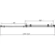 Душевой уголок Vincea Como-N VSR-4CN8013CGB 130x80 см, профиль черный матовый, стекло тонированное