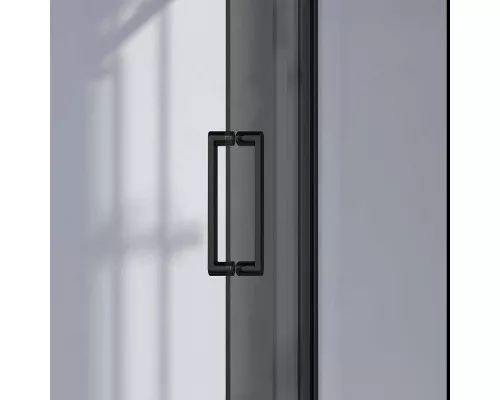 Душевой уголок Vincea Como-N VSR-4CN8014CGB 140x80 см, профиль черный матовый, стекло тонированное