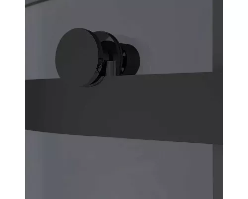 Душевой уголок Vincea Como-N VSR-4CN8014CGB 140x80 см, профиль черный матовый, стекло тонированное