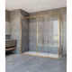 Душевой уголок Vincea Garda VSR-1G28017CLG 170x80 см, профиль золотой матовый, стекло прозрачное