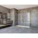 Душевой уголок Vincea Garda VSR-1G29017CLG 170x90 см, профиль золотой матовый, стекло прозрачное