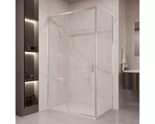 Душевой уголок Vincea Stella VSR-1ST8016CL 160x80 см, профиль хром, стекло прозрачное