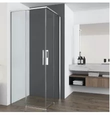 Душевой уголок Vincea Ultima VSS-7UL9090CL 90x90 см, профиль хром, стекло прозрачное
