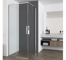 Душевой уголок Vincea Ultima VSS-7UL8090CL 90x80 см, профиль хром, стекло прозрачное