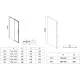 Душевой уголок Vincea Soft 2 VSR-3SO28012CLB 120x80 см, профиль черный матовый, стекло прозрачное