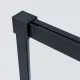 Душевой уголок Vincea Soft 2 VSR-3SO28012CLB 120x80 см, профиль черный матовый, стекло прозрачное