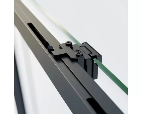 Душевой уголок Vincea Soft 2 VSR-3SO28013CLB 130x80 см, профиль черный матовый, стекло прозрачное