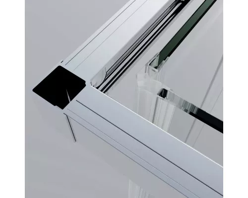 Душевой уголок Vincea Soft 2 VSS-3SO2800CL 80x80 см, профиль хром, стекло прозрачное