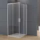 Душевой уголок Vincea Rapid-N VSS-3RN1112E10CL 108-120x98-110 см, профиль хром, стекло прозрачное