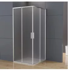 Душевой уголок Vincea Rapid-N VSS-3RN8080E10MT 68-80x68-80 см, профиль хром, стекло текстурное